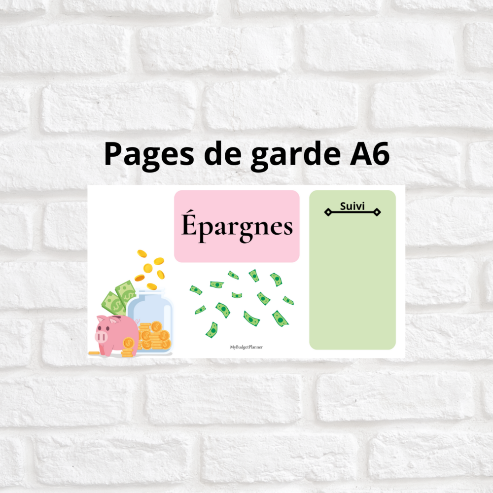 Pages de garde A6