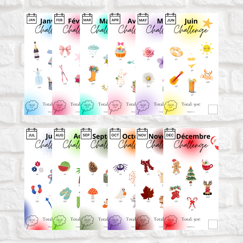 Challenges "12 mois"