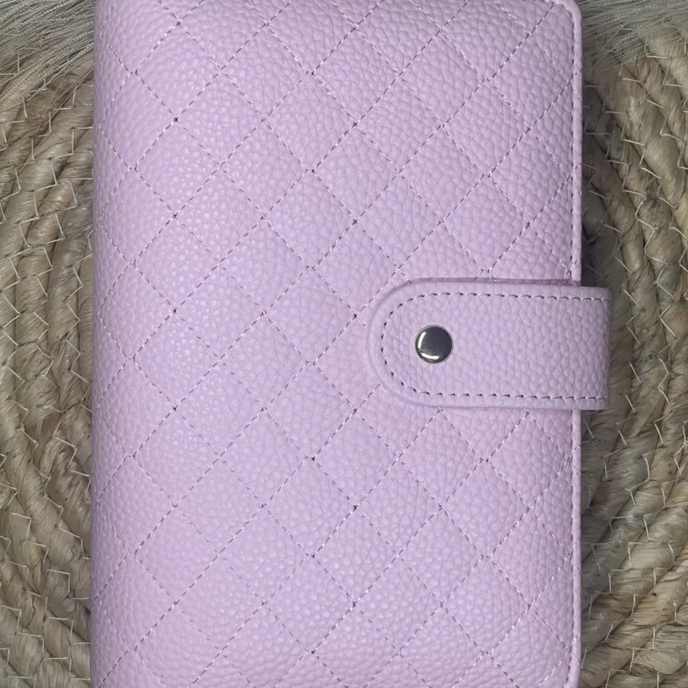 Classeur Premium rose bébé A6