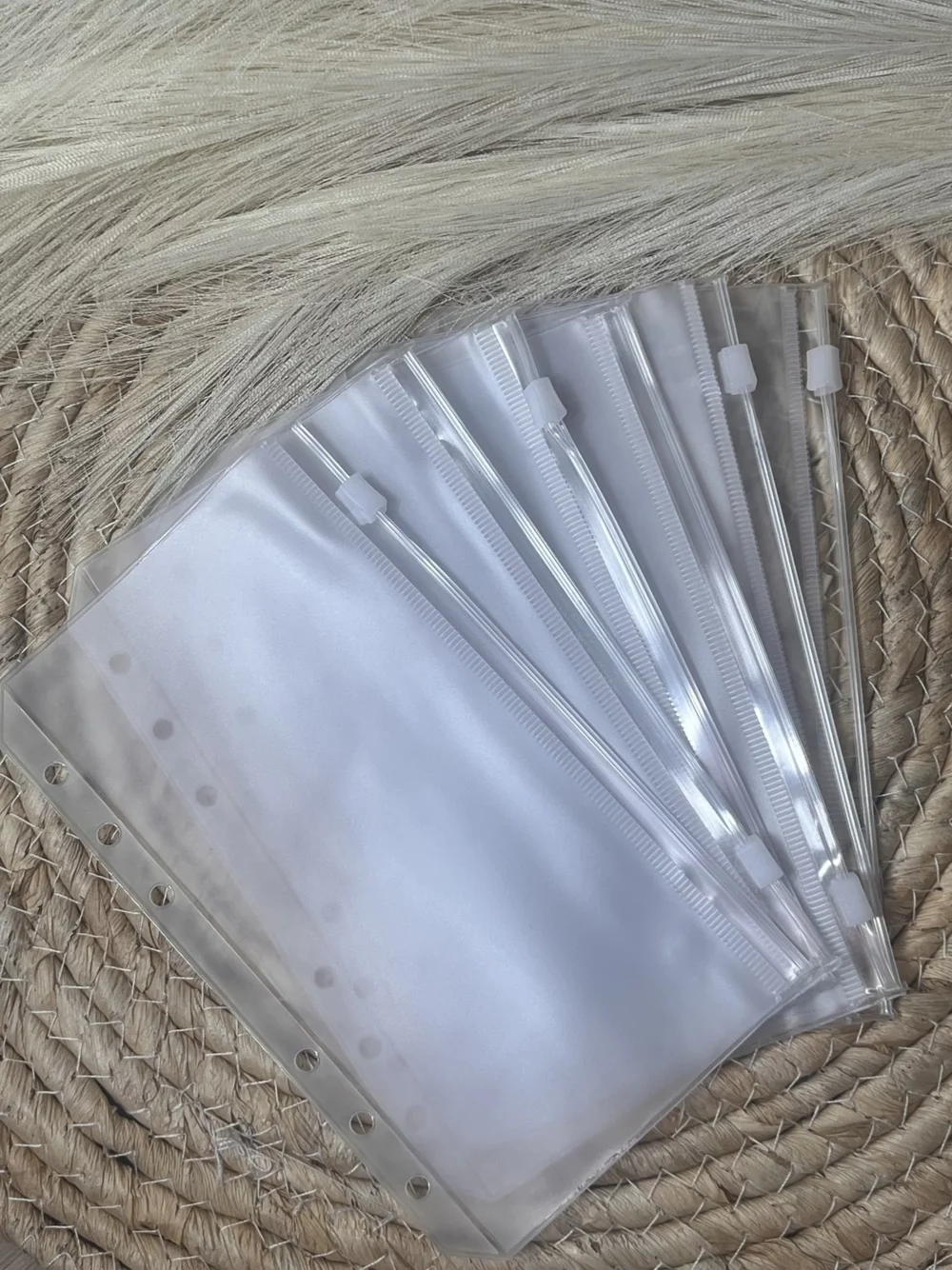 Pochettes A6 zip