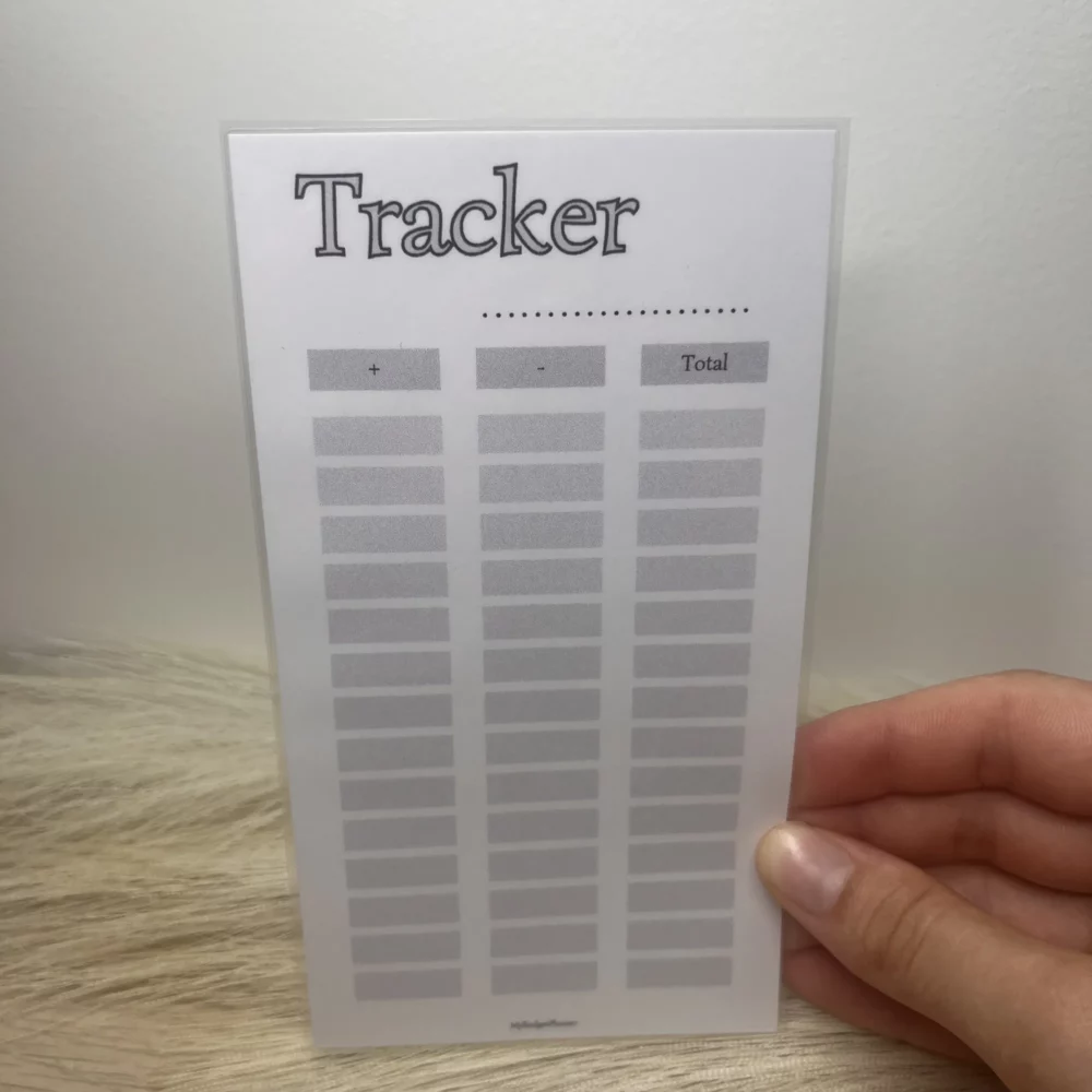 Trackers suivi A6