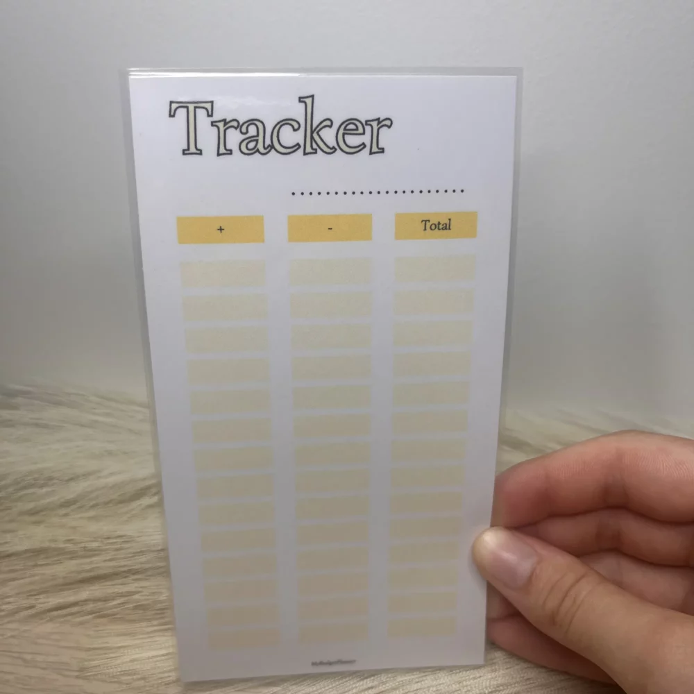Trackers suivi A6