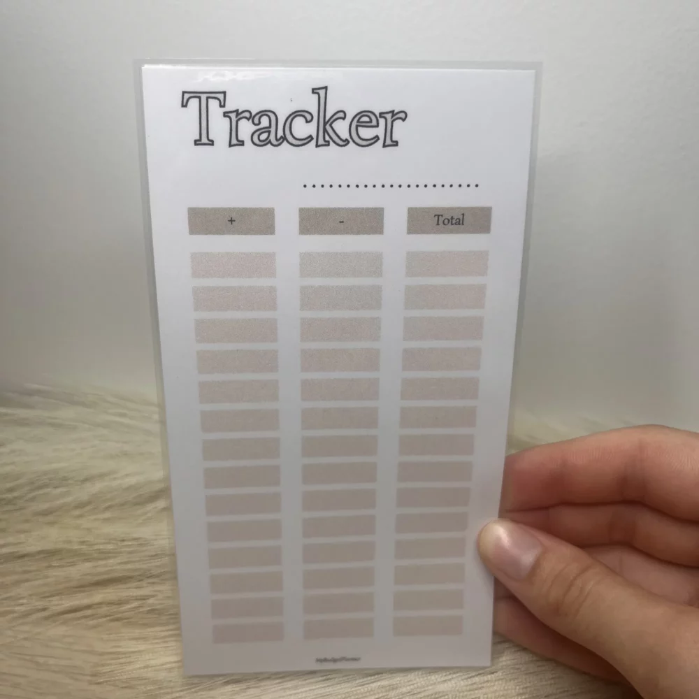 Trackers suivi A6