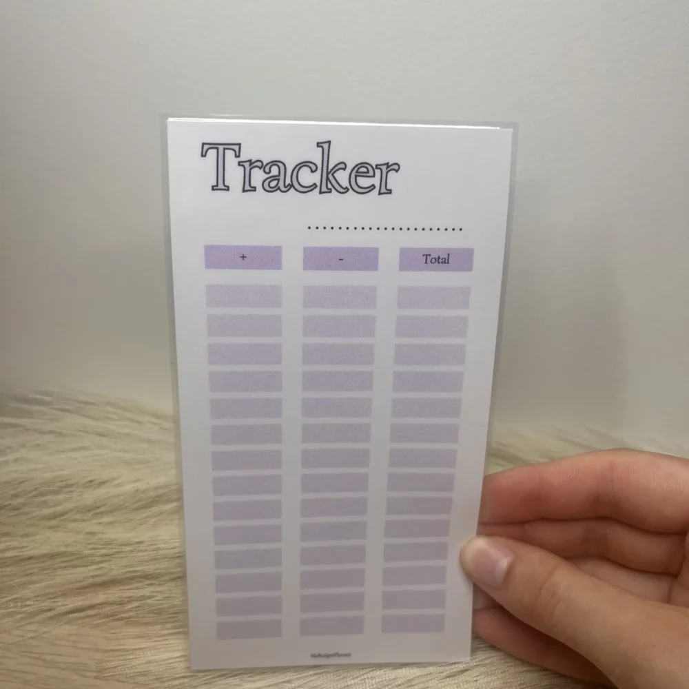 Trackers suivi A6