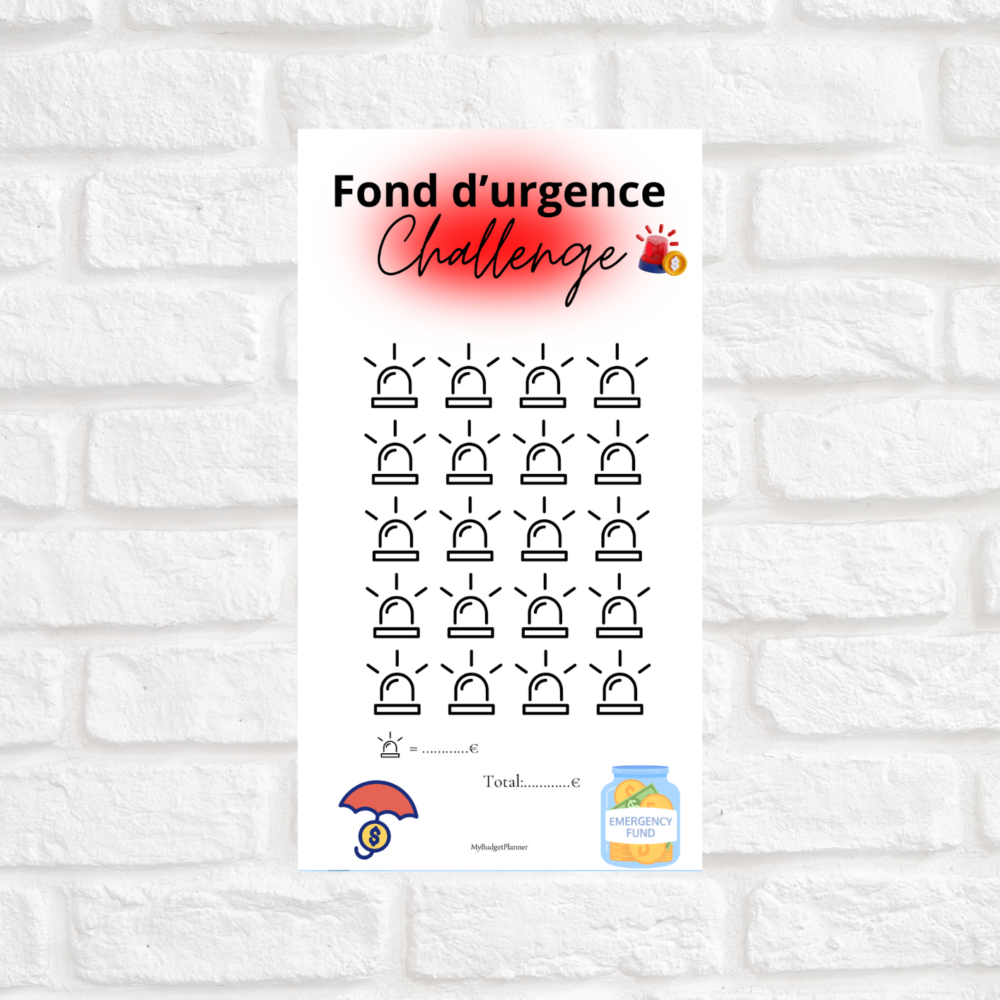 Fond d'urgence challenge