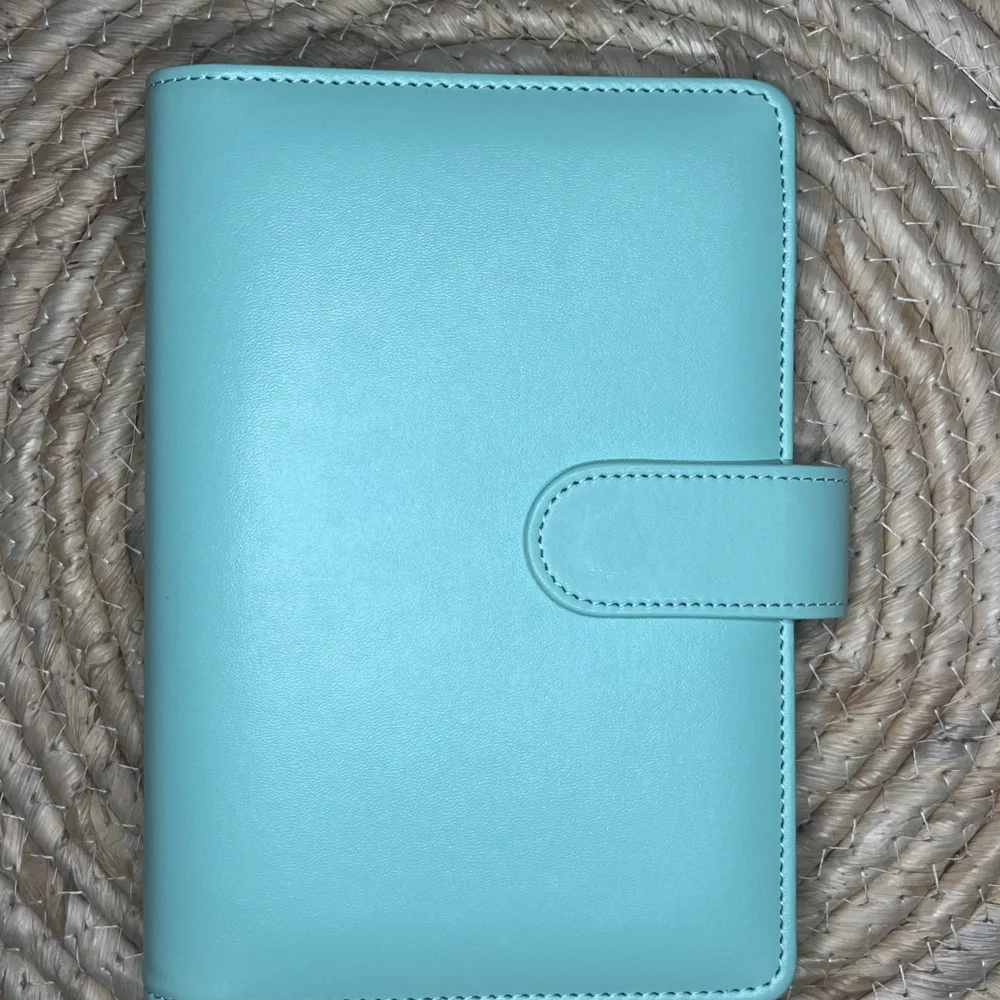 Classeur turquoise A6