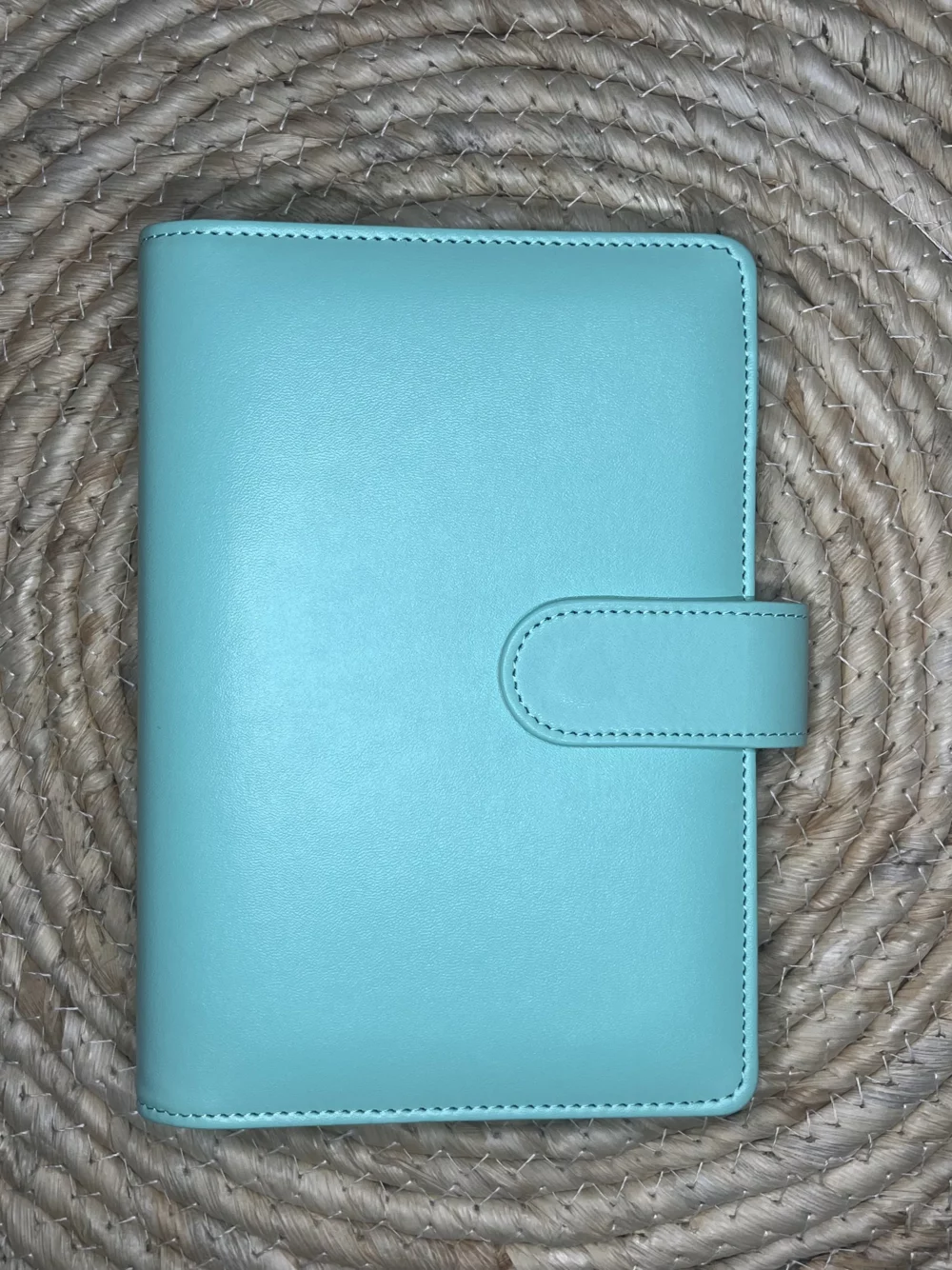 Classeur turquoise A6