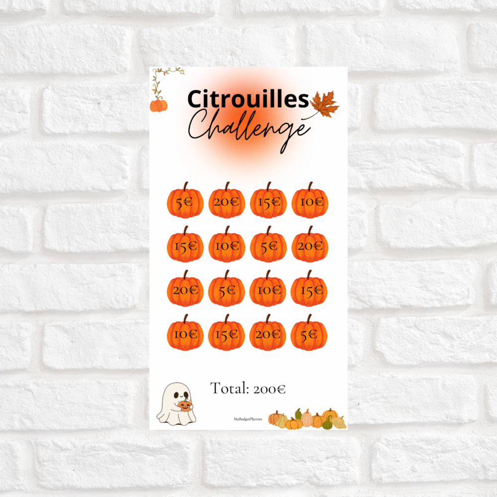 Challenge citrouilles