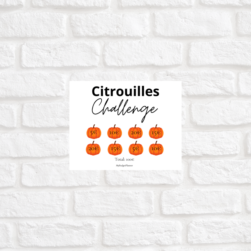 Challenge A7 Citrouilles