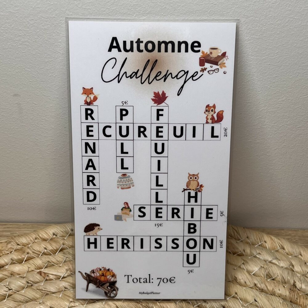 Challenge automne