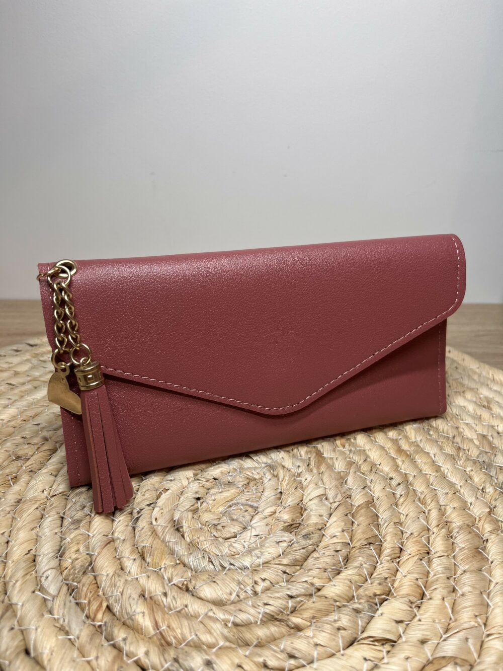 Pochette rose foncée