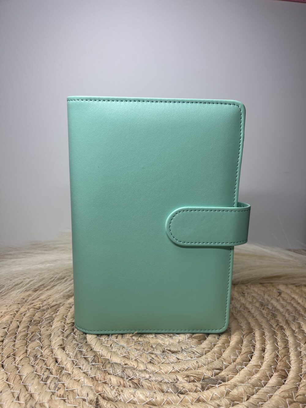 Classeur turquoise A6