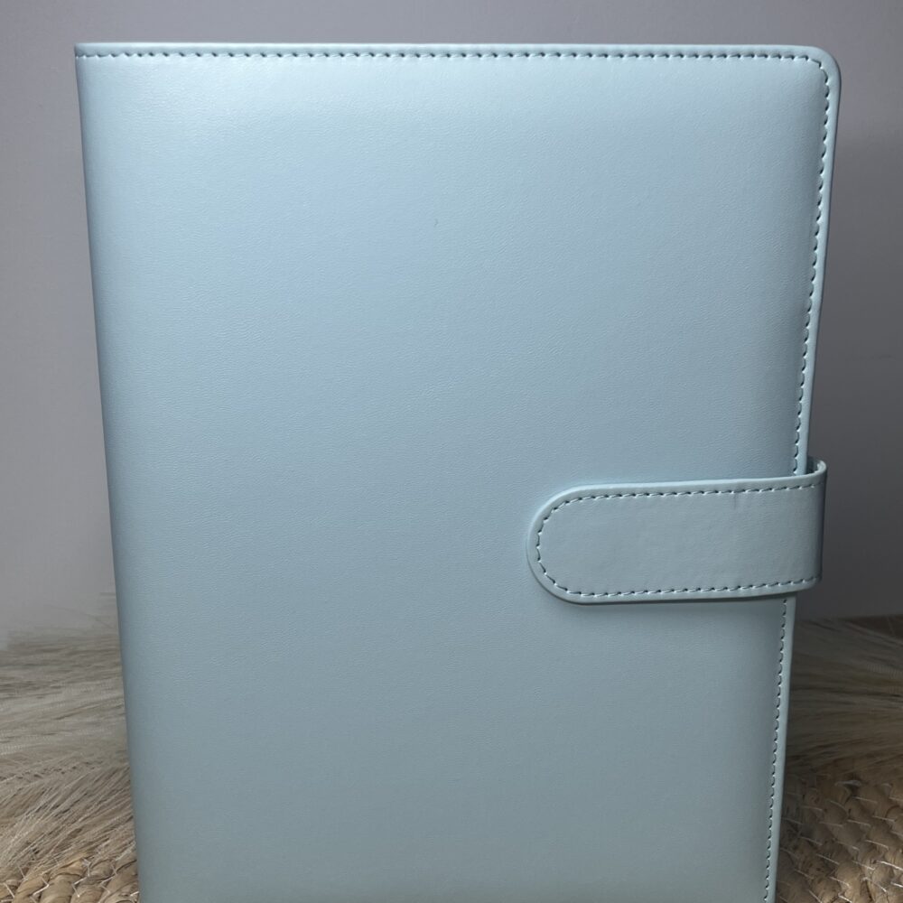 Classeur bleu ciel A5