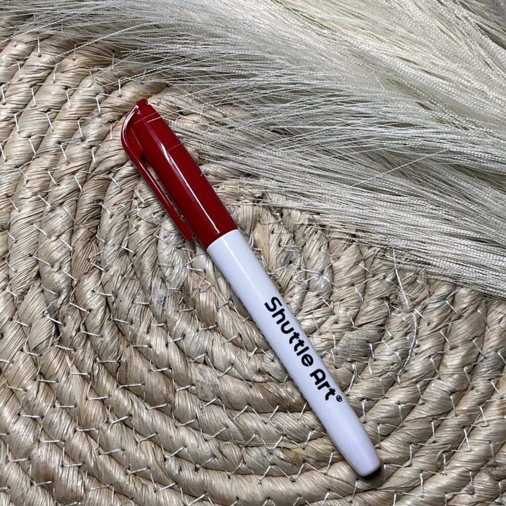 Marqueur permanent rouge