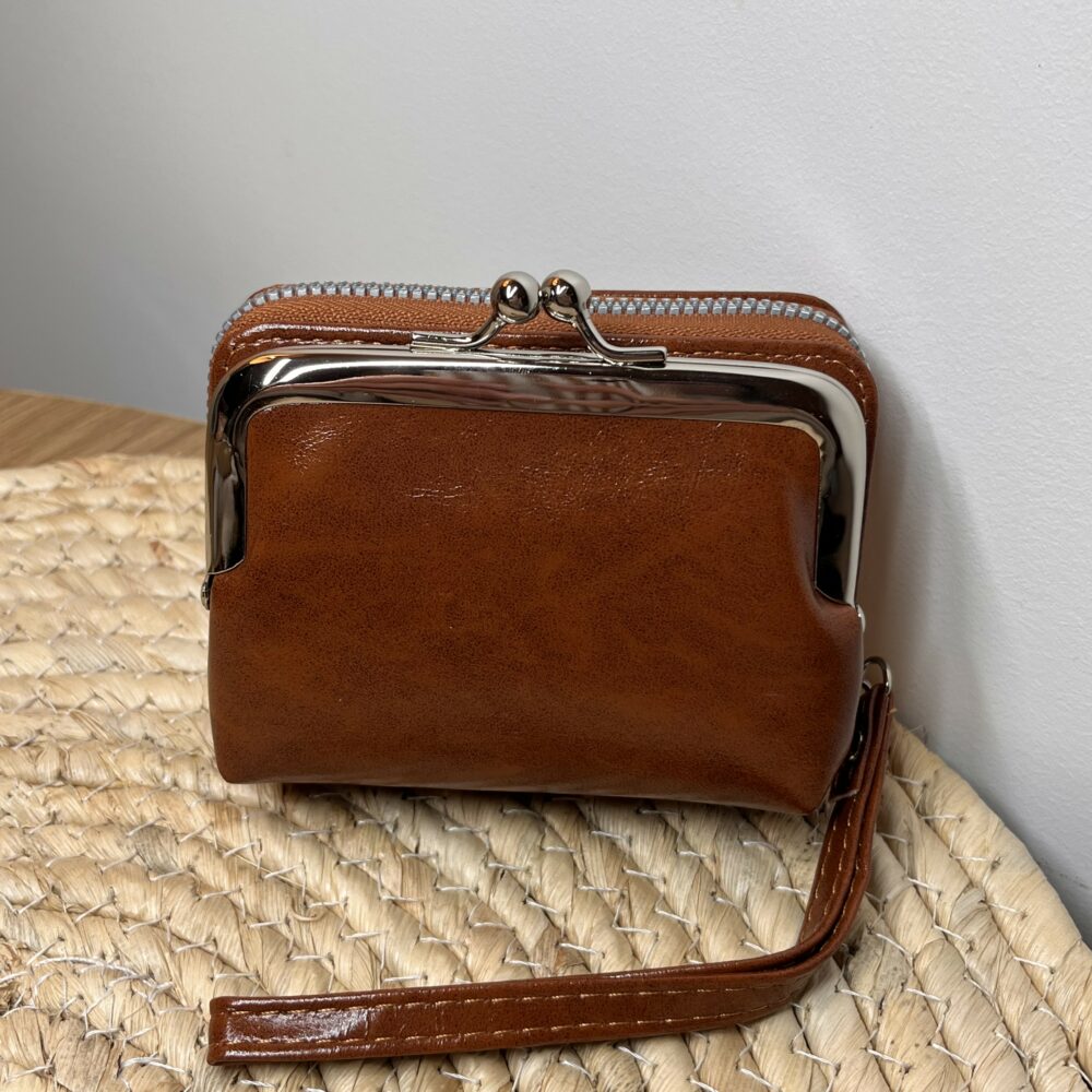 Porte-monnaie marron